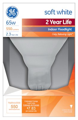 Incandescent Floodlight,BR40,65W