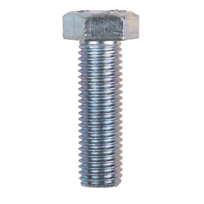 [400000079] HILLMAN 3/4 in. D X 2-1/2 in. L Zinc Plated Steel Hex Bolt 20 Pk