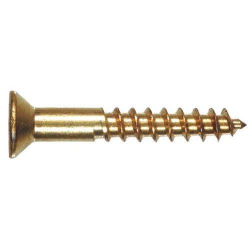 HILLMAN No. 9 X 1 in. L Phillips Zinc-Plated Coarse Wood Screws 100 Pk