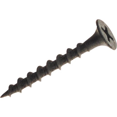 Grip-Rite No. 8 Wire X 2-1/2 in. L Phillips Coarse Drywall Screws 2500 Pk