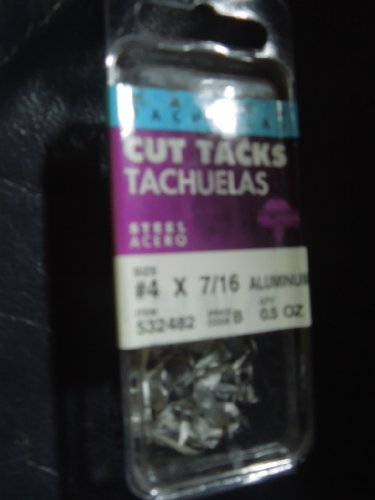 532482 0.5 Oz Aluminum Carpet Tack No. 4 X 0.43 in