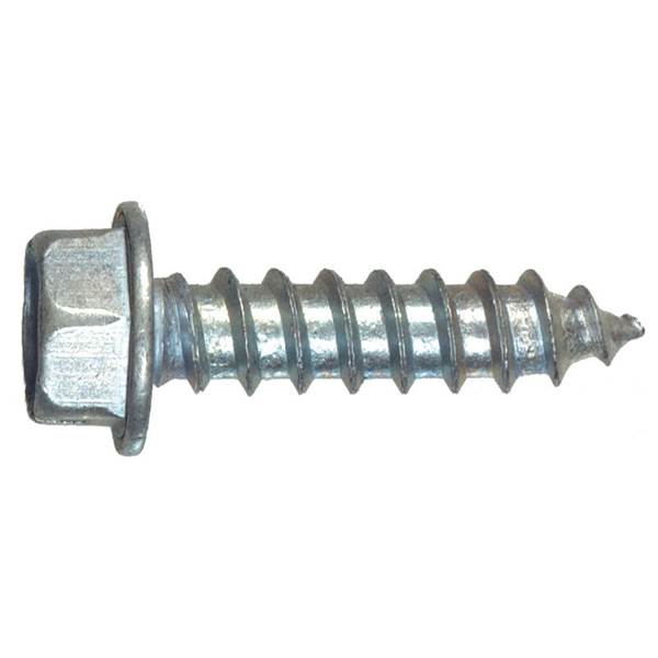 Hillman Hex Washer Slotted Head Sheet Metal Screw