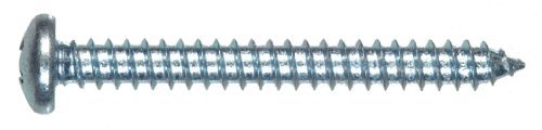 [400007014] Hillman No. 14 X 1 in. L Phillips Pan Head Zinc-Plated Steel Sheet Metal Screws 6 1 Pack