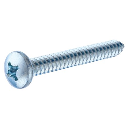 [400007051] Hillman No. 8 X 2 in. L Phillips Pan Head Zinc-Plated Steel Sheet Metal Screws 6 Pack