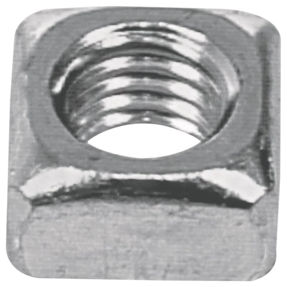 Hillman 3338 3/8-16 Square Nut Zinc Plated  25-Pack