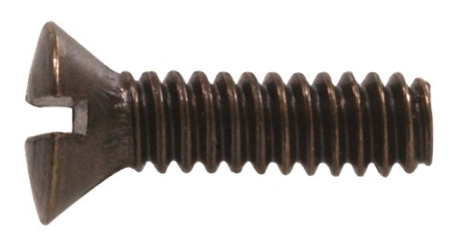 The Hillman Group 4192 Antique Brass Electrical Switch Plate Screw 6-32 X 1/2IN. (20-Pack) Antique Bronze
