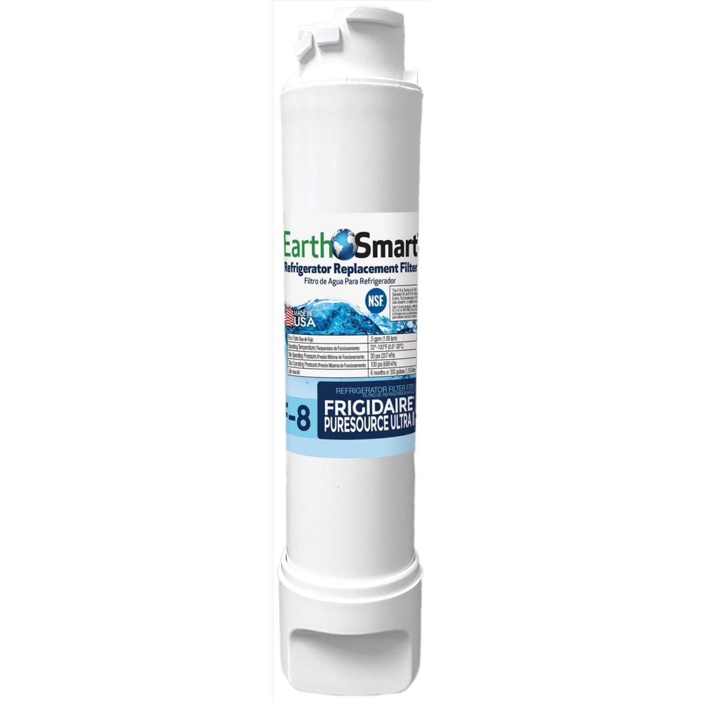EarthSmart F-8 Refrigerator Replacement Filter for Frigidaire 