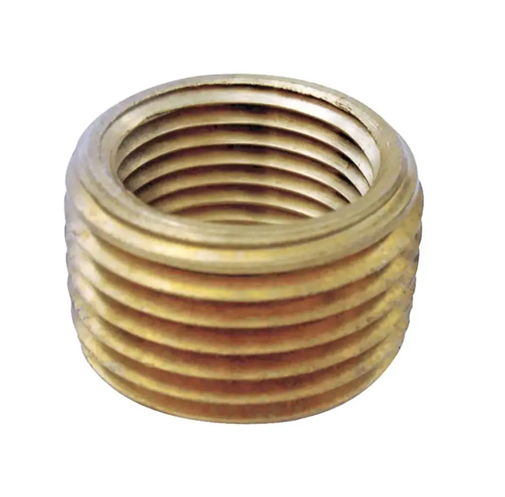 1/2 in. MPT X 3/8 in. D FPT Brass Pipe Face Bushing