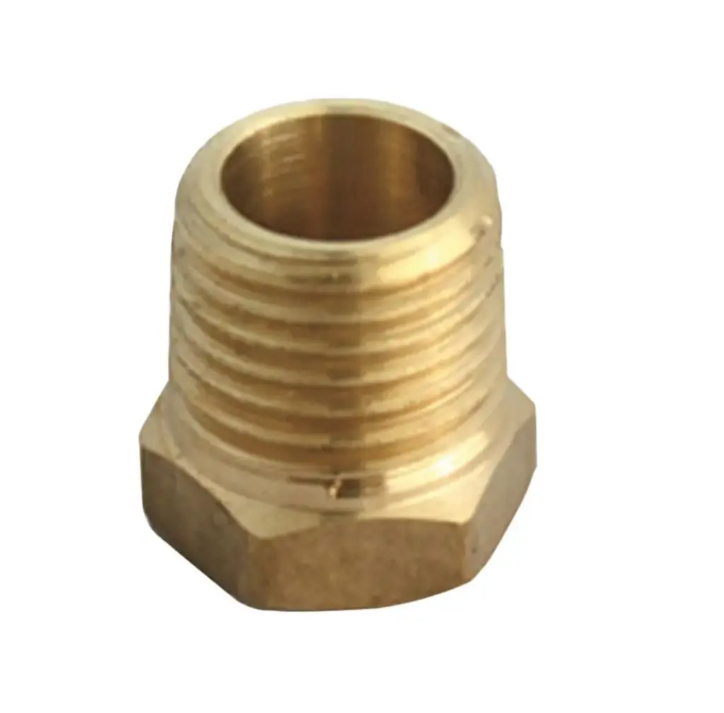 ATC 1/2 in. MPT X 1/8 in. D FPT Brass Hex Bushing