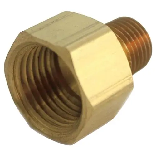 [4017345] 1/4 in. FPT X 1/8 in. D MPT Brass Reducing Coupling