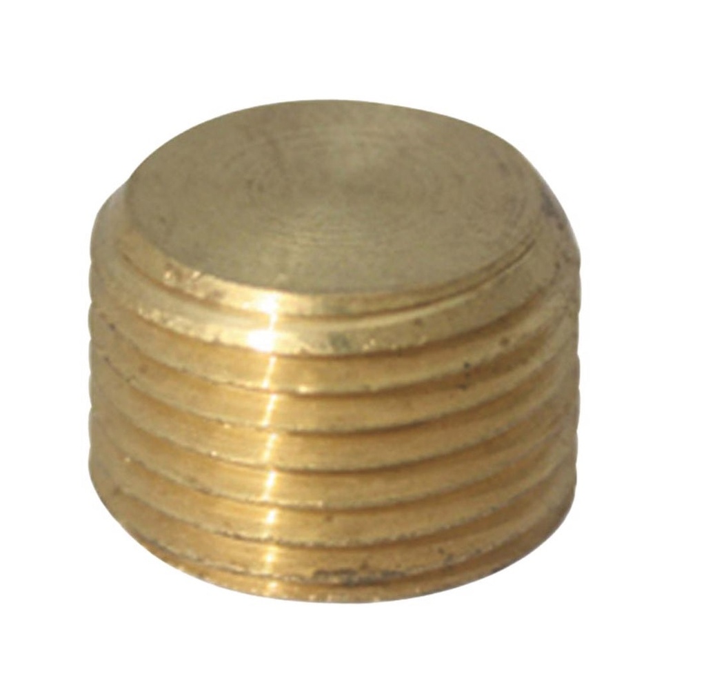3/8 in. MPT Brass Counter Sunk Plug