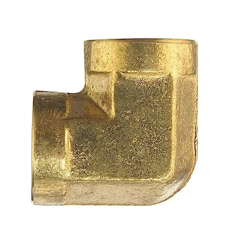 1/4 in. FPT X 1/4 in. D FPT Brass 90 Degree Elbow