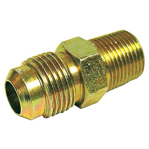 3/8 in. Flare X 1/4 in. D Male Brass Adapter