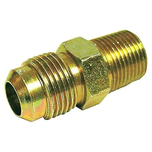 [4017425] 3/8 in. Flare X 3/8 in. D Male Brass Adapter