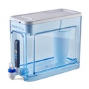 ZeroWater Ready-Read 32 Cups Blue/White Water Filtration Dispenser 