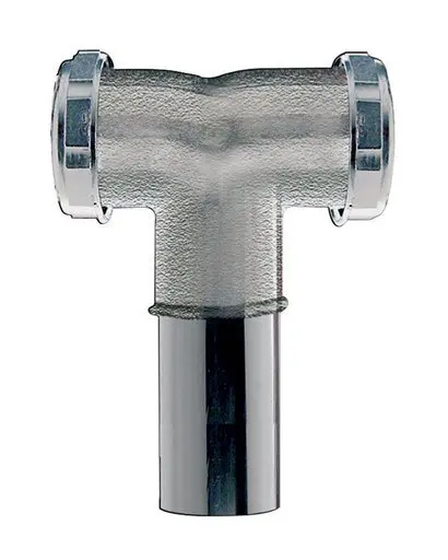 Ace 1-1/2 in. Dia. Chrome Plated Brass Tee and Tailpiece
