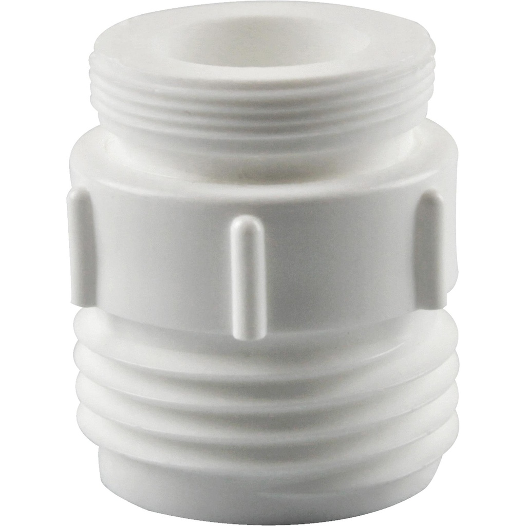 GT Water Products Drain King Female Thread 5/8 in. X 5/8 in. White Outlet Adapter