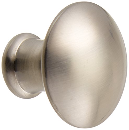 Ultra Hardware 41529 1-3/16" Round Satin Nickel Designer's Edge Cabinet Knob