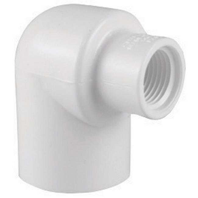 Charlotte Pipe 1 in. Slip X 1/2 in. D FPT PVC Elbow 1 Pk