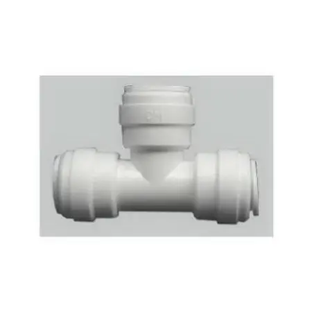 303362 Tube Tee, 0.5 in., Push-Fit, Plastic