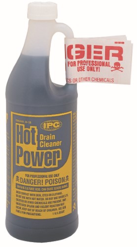 ComStar 1 Quart Hot Power Professional Sulfuric Acid Drain Opener & Cleaner - Pkg Qty 6