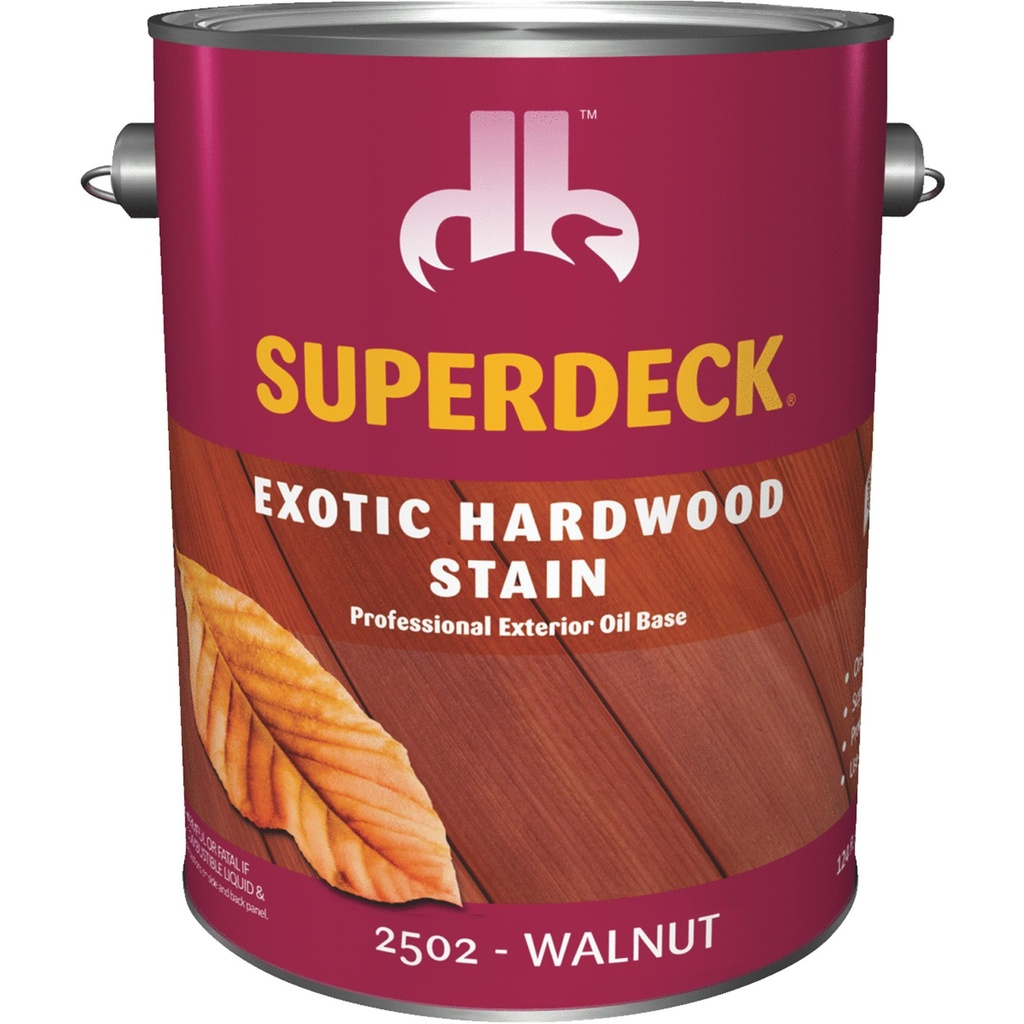 Duckback SUPERDECK Exotic Hardwood Deck Stain