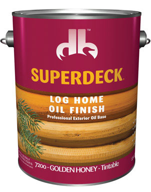 SUPER DECK LOG OIL GOLD HON  GL.