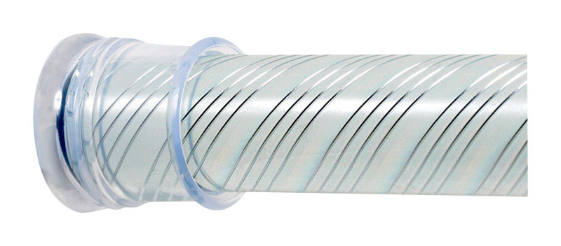 [4205654] Zenith Shower Curtain Rod 72 in. L Silver