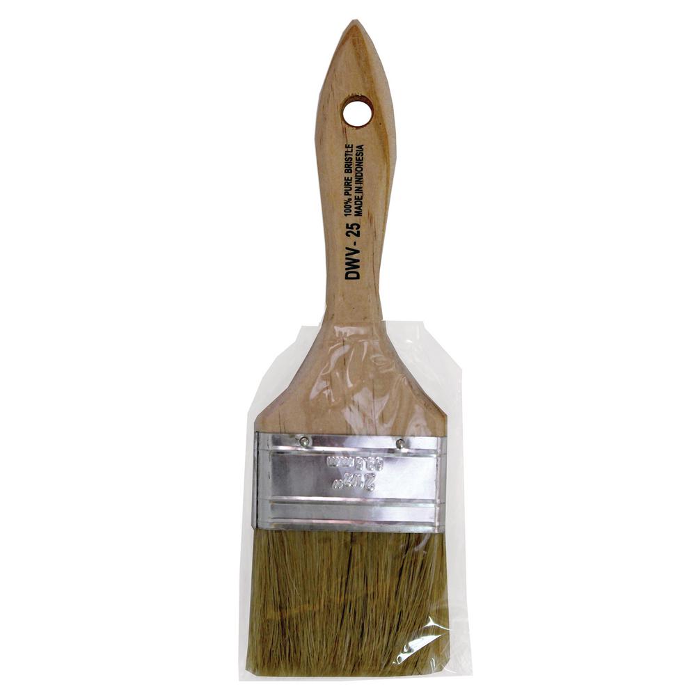 2-1/2 in. Zpro Wh Nat Dbl Brstl Br