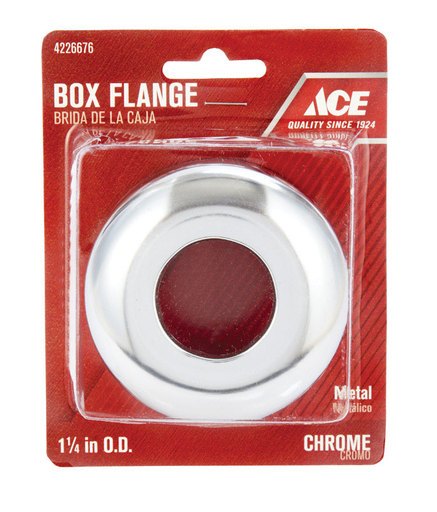 [4226676] Ace 1-1/4 in. Metal Box Flange