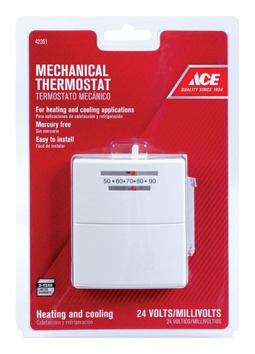 [42351A] Ace Heating and Cooling Lever Thermostat