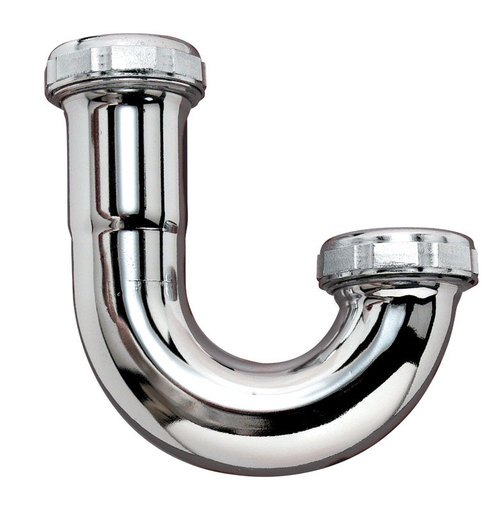 [42363] Ace 1-1/2 in. D Brass J-Bend