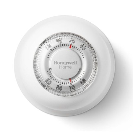 [4258794] Honeywell Home Heating and Cooling Dial Thermostat