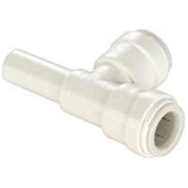 3533-10 Pipe Tee, 1/2 in, Sweat Push-Fit, Plastic, White, 100 PSI Pressure