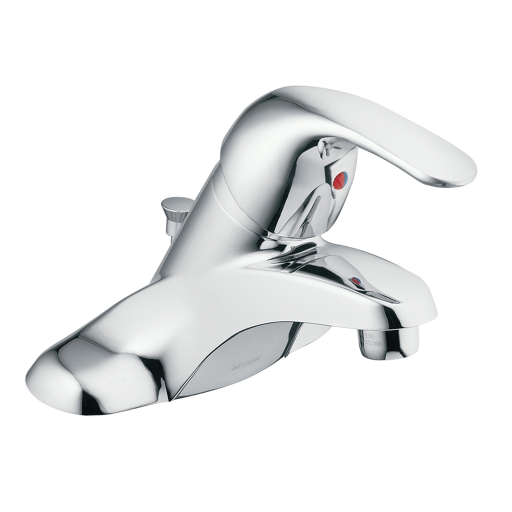 Moen Adler Chrome Traditional Bathroom Faucet 4 in