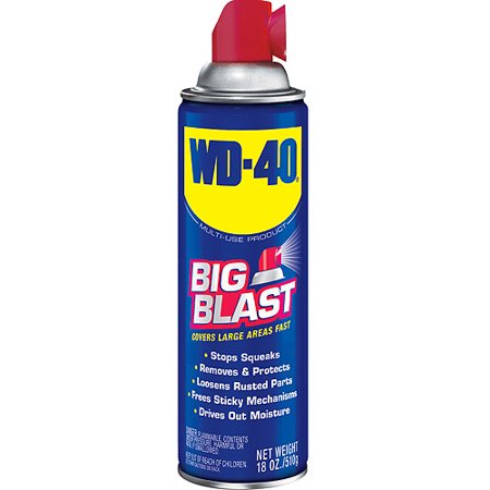 WD-40 Big Blast Wide-Area Spray Lubricating Oil  18 Oz