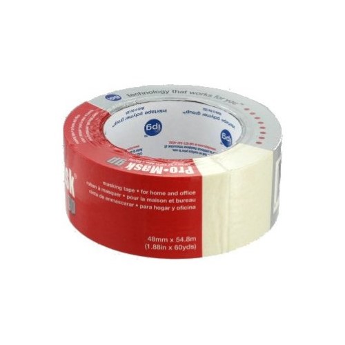 [430001210] IPG Pro-Mask 1.88 in. W X 60 Yd L Beige Masking Tape
