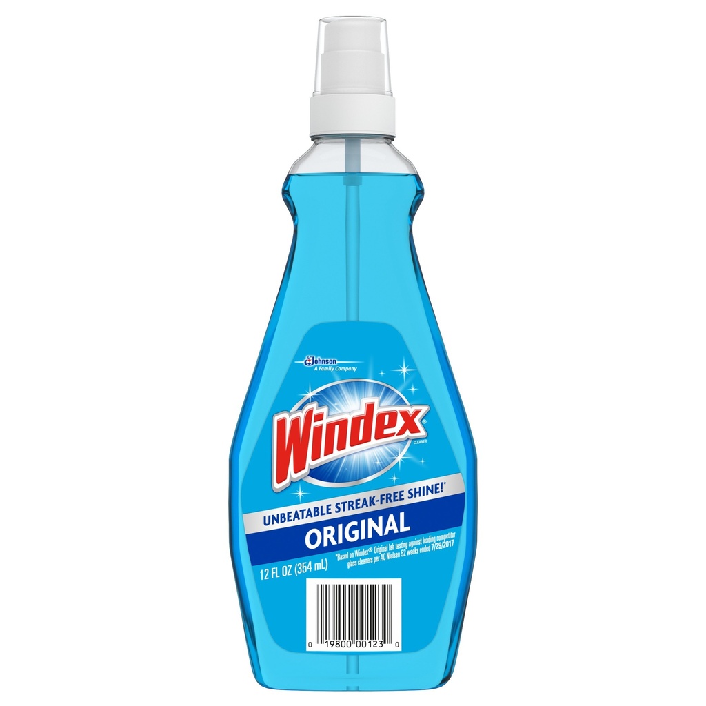 Windex Glass Cleaner with Sprayer  12 Fl Oz
