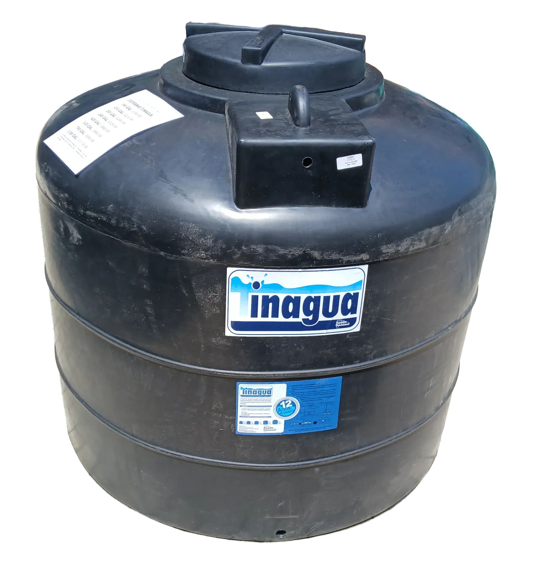 CISTERNA TINAGUA NEGRA 295GAL