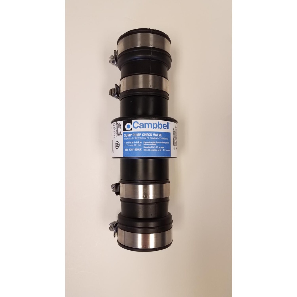 [43569] Campbell 1-1/2 in. D X 1-1/4 in. D Plastic Swing Check Valve