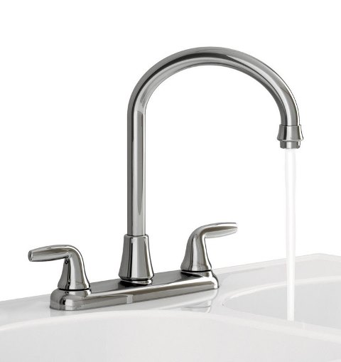 American Standard Jocelyn Two Handle Polished Chrome Kitchen Faucet