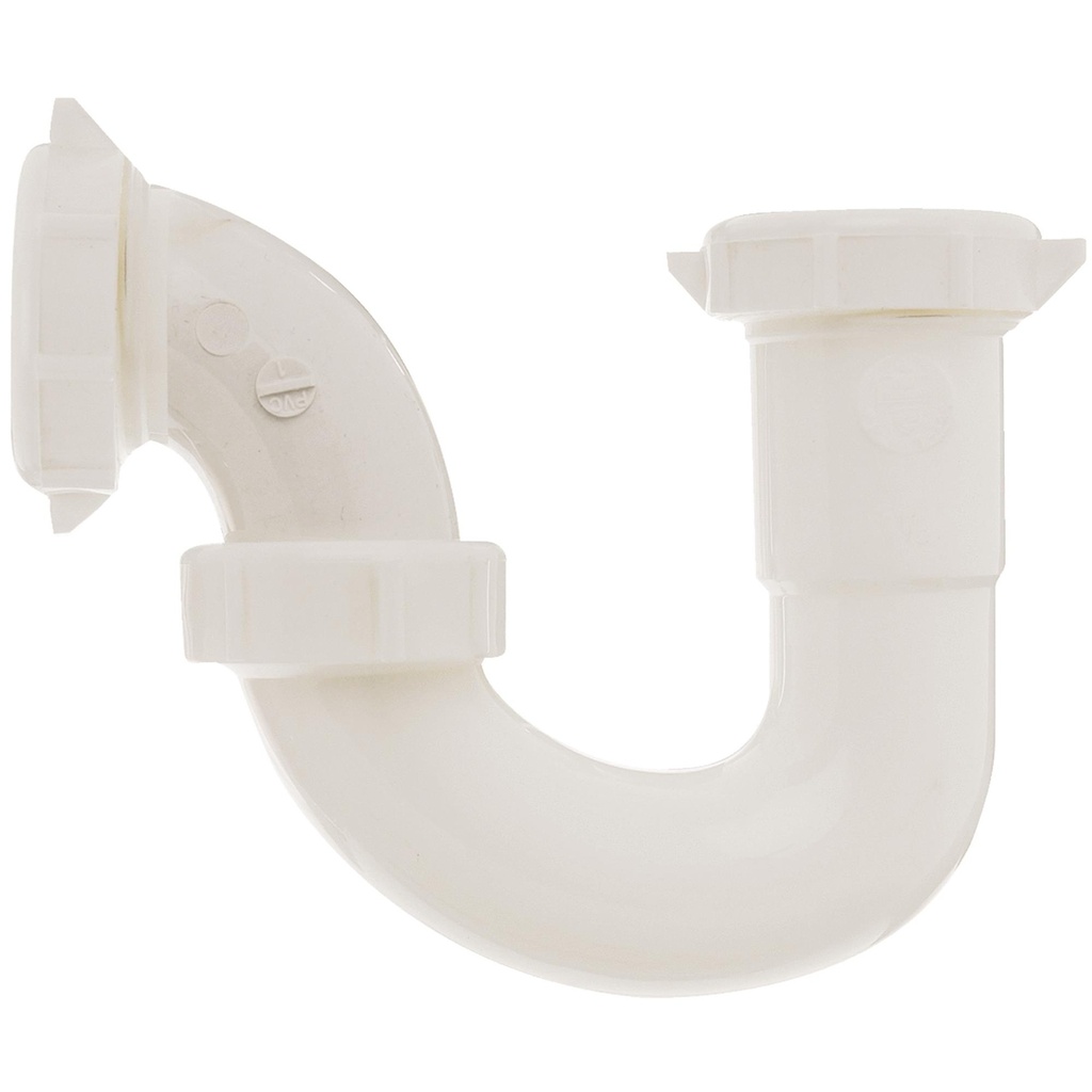 600K 1.5 in. Plastic Master Trap Repair Trap, White