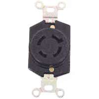 Cooper Wiring L1420R 20A 4-Wire Ground Lock Receptacle