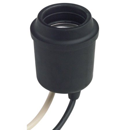 [450009300] Leviton Plastic Medium Base Single Circuit Socket 1 Pack