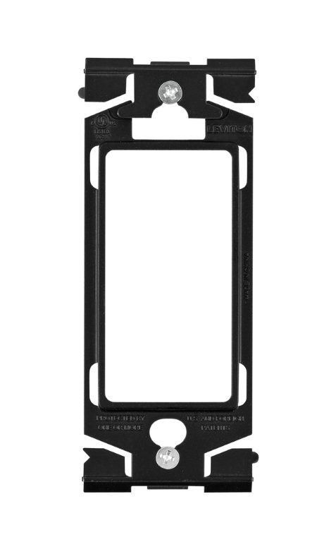 [450009399] Wallplates Renu Dec Adpt Ring Onyx Black