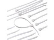 [450010667] KC Professional, 97084, 100 Pack, 14" White Natural Cable Tie, Nylon, 50 LB Tensile Strength