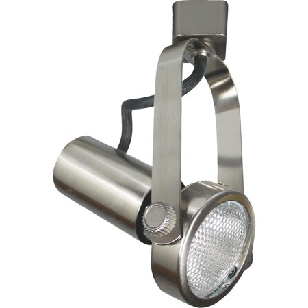 Liteline PAR220/20-BN Athena PAR20 Track Fixture  120V  Brushed Nickel