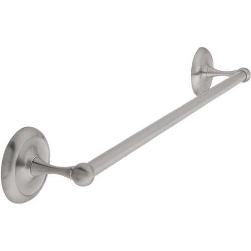 Home Impressions Aria Series 18 in. Brushed Nickel Towel Bar 456875 - All
