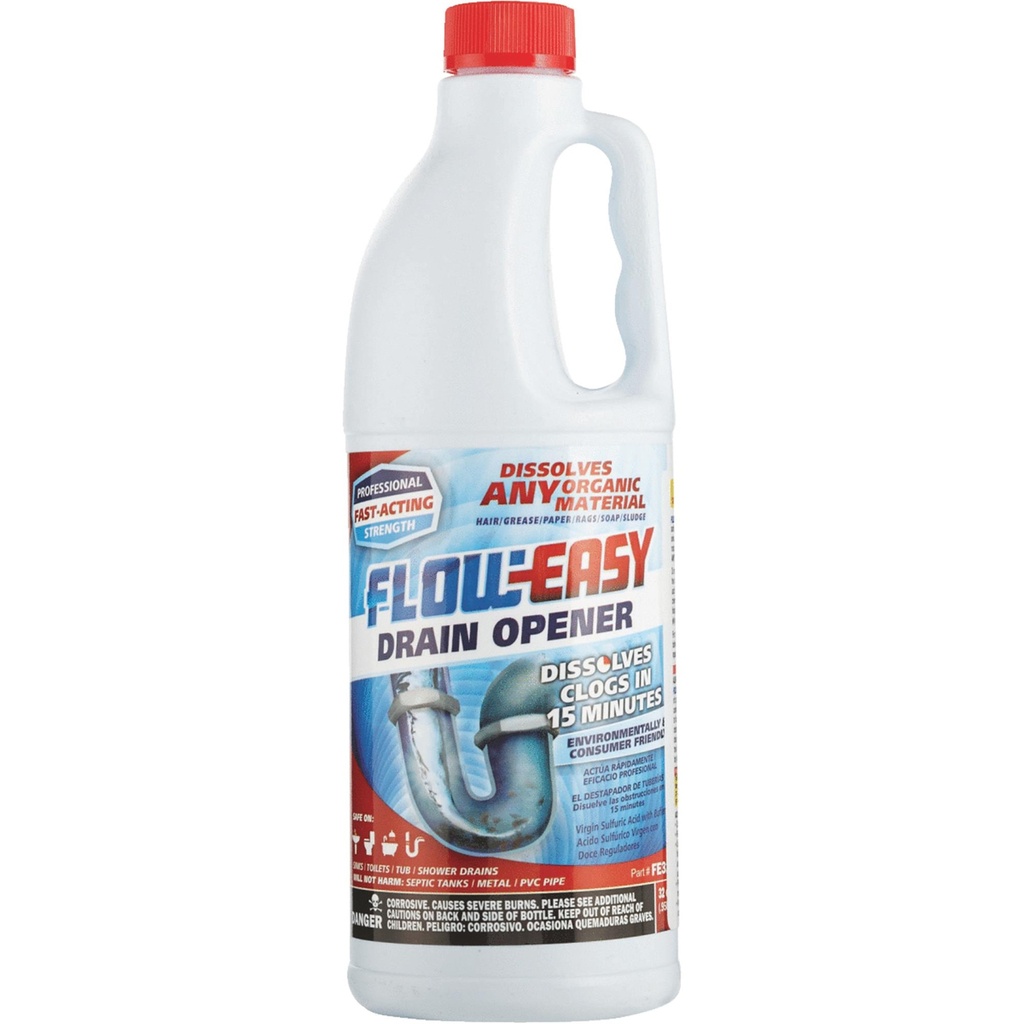 Floweasy Liquid Drain Opener 32 Oz.