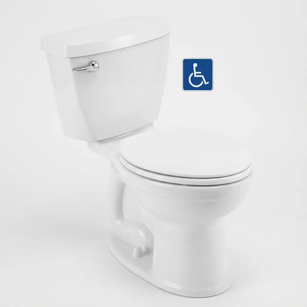 American Standard Champion 4 ADA Compliant 1.6 Gal White Elongated Complete Toilet 
